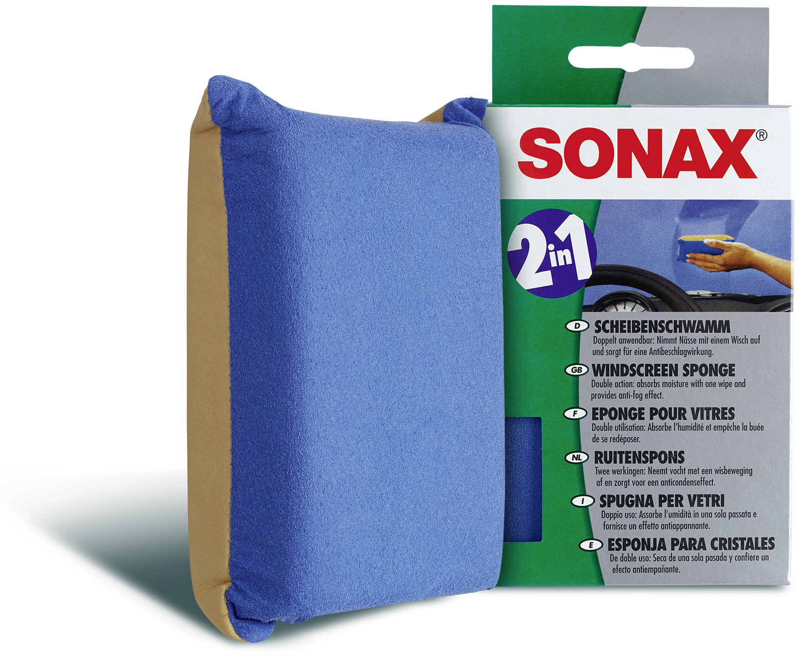 Sonax 03552410 Spray antivaho, protección antivaho para todos los cristales  y cristales de plástico que proporciona una visión clara y completa, 500